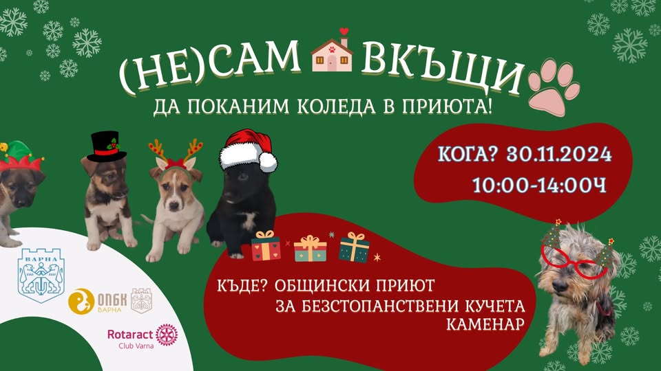 Благотворителна инициатива &ldquo;(Не) Сам Вкъщи&rdquo;